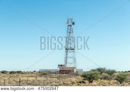A Microwave Telecommunications Tower Between Prieska And Douglas In The Northern Cape Province