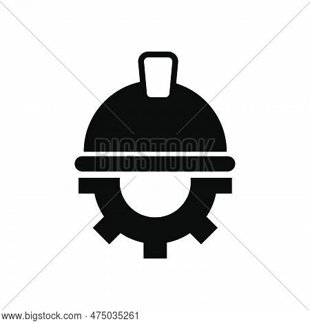 Technician Icon With Simple Design, Repairman Icon Illustration On White Background