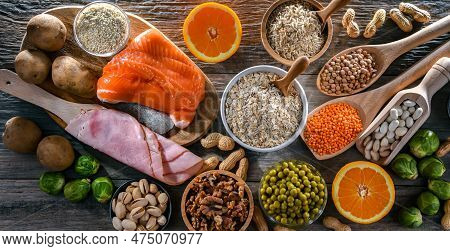 Composition With Food Products Rich In Thiamine Or Vitamin B1