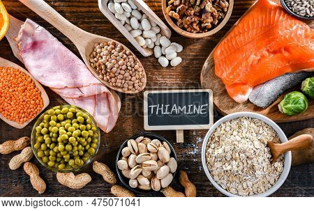 Composition With Food Products Rich In Thiamine Or Vitamin B1