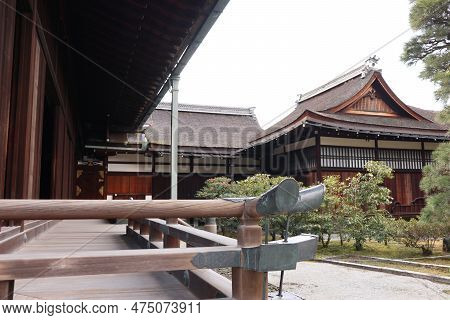 The Garden Of Kyoto Imperial Palace In Japan
