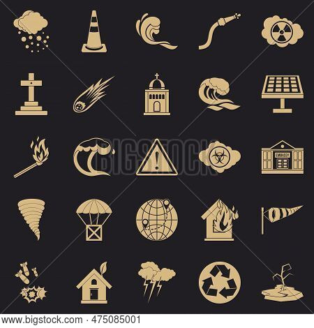 Complaint Icons Set. Simple Set Of 25 Complaint Icons For Web For Any Design