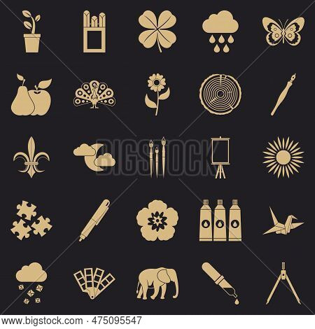 Ecoterrorist Icons Set. Simple Set Of 25 Ecoterrorist Icons For Web For Any Design