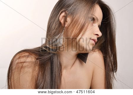 Мода Фото красивой женщины