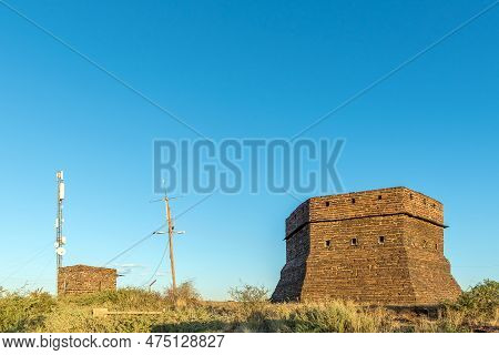 A Blockhouse On A Hill Guarded Prieska During The Second Boer War. It Was Built From Semi-precious T