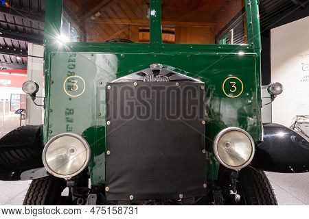 Sparkford.somerset.united Kingdom.march 26th 2023.an Albion Lca 44 40/50 Cwt News Van From 1934 Is O