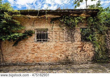 Instituto Penal Candido Mendes, An Old Brazilian Prison Imploded In 1994 In Vila Dois Rios, Ilha Gra