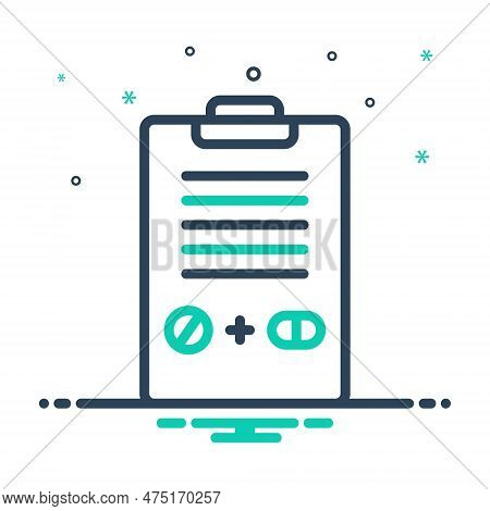 Mix Icon For Herein Included Receipt Report Add Clipboard Chart Medical