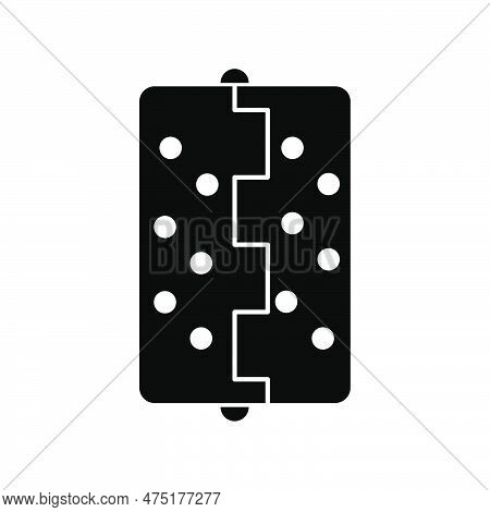 Door Hinge Icon Vector Illustration On White Background