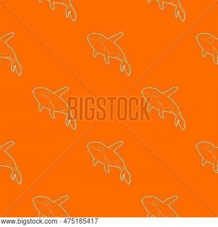 Grampus Pattern Orange For Any Web Design Best