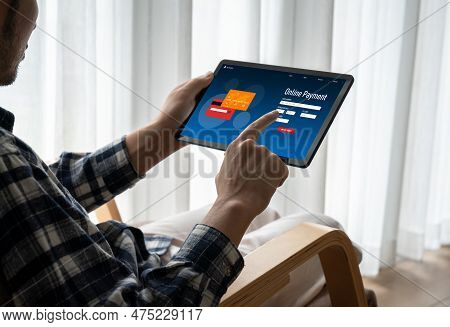 Online Payment Platform For Modish Money Transfer On The Internet Netowrk