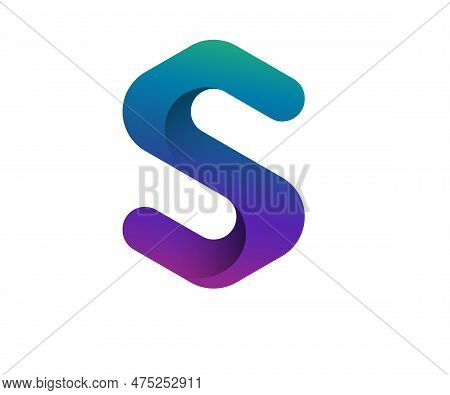 3d S Logo Design Vector Logo Template