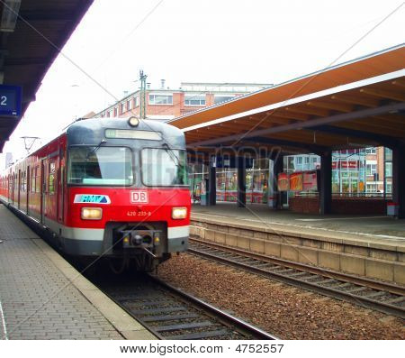 Russelheim Germany Train Station