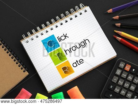Ctr Click-through Rate - Ratio Of Users Who Click On A Specific Link To The Number Of Total Users Wh