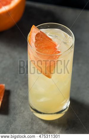 Cold Boozy Grapefruit Gin Radler
