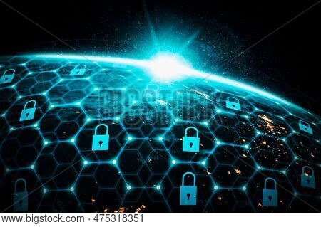 Cyber Security Technology And Online Data Protection In Innovative Perception . Concept Of Technolog