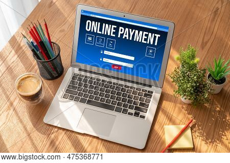 Online Payment Platform For Modish Money Transfer On The Internet Netowrk