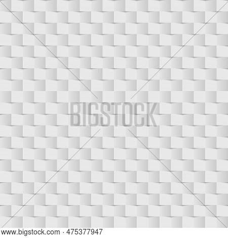 Abstract Bright White Background - Geometric Texture Stock Illustration