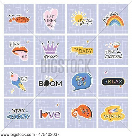 Modern Icons For Instagram Story Highlights. Playful, Cartoony Instagram Story Highlights. Posters F