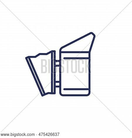 Bee Smoker Or A Smokepot Line Icon