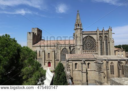 Church Of Saints Nazaire And Celse In The Citadel Of Carcassonne, France