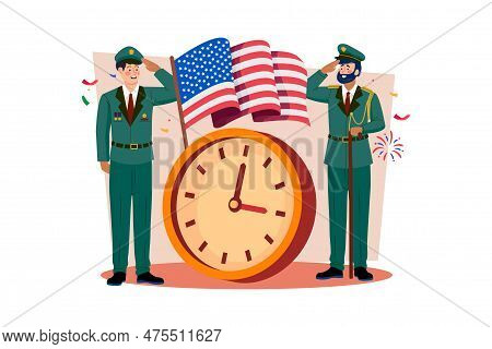 People Participate In The National Moment Of Remembrance At 3pm To Pause And Remember The Fallen.