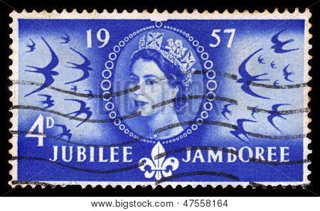 Queen Elizabeth And World Scout Jamboree
