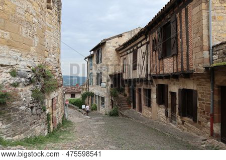 Cordes-sur-ciel, The Beautiful Village In Occitania, France