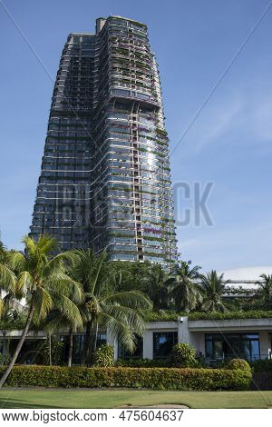 Johor Bahru, Malaysia- 28 Apr, 2023: View Of Forest City In Johor Bahru. Forest City Is An Integrate