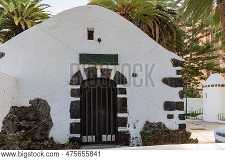 El Polvorin, A Historical Military Ammunition Storage Building In Puerto De La Cruz, Canary Island O