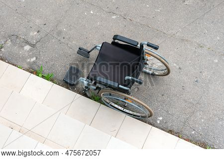 Wheelchair Stairs Images, Illustrations & Vectors (Free) - Bigstock