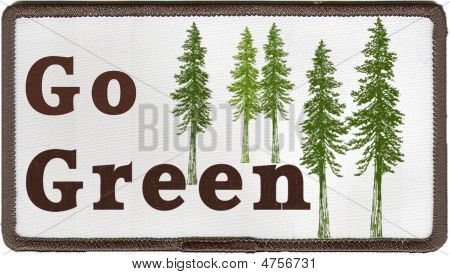 Andare verde Patch