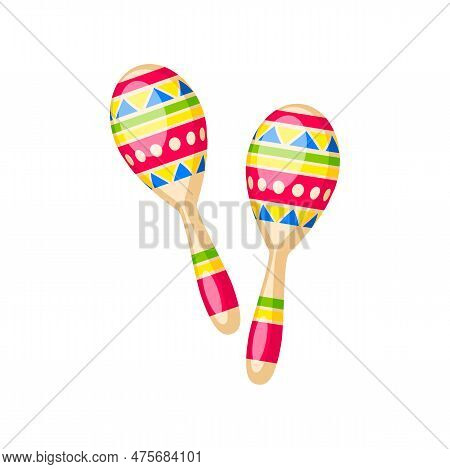 Barranquilla Carnival Holiday Maracas Musical Instrument. Colombia Culture Traditional Festival, Bar