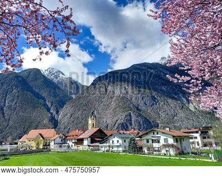 Beautiful Landscape And Nature Of Zams In Austria