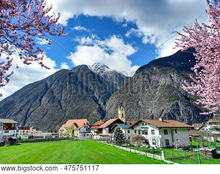 Zams Is A Very Picturesque Town In Austria