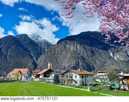 A Beautiful Picture Of Zams (austria, Tirol)