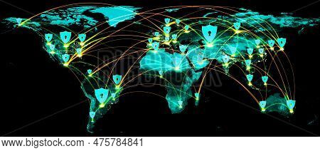 Cyber Security Technology And Online Data Protection In Innovative Perception . Concept Of Technolog