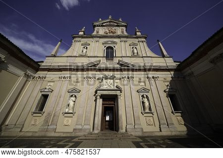 Historic Certosa Di Garegnano In Milan, Italy