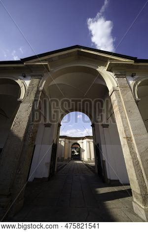 Historic Certosa Di Garegnano In Milan, Italy