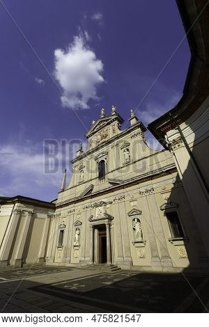 Historic Certosa Di Garegnano In Milan, Italy