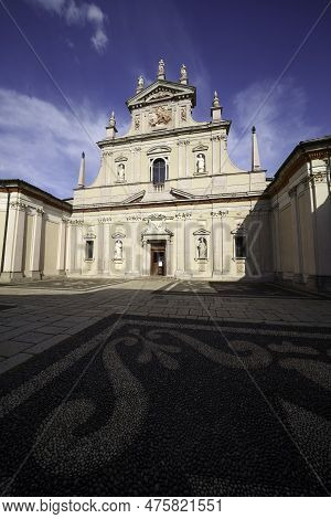 Historic Certosa Di Garegnano In Milan, Italy