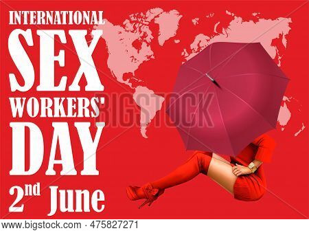 International Sex Workers' Day Poster Design. Sex Workers' Day Design.