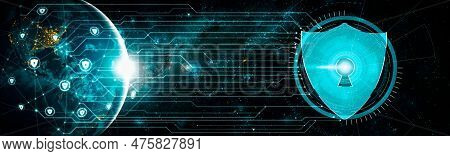 Cyber Security Technology And Online Data Protection In Innovative Perception . Concept Of Technolog