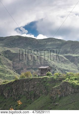 Garni Temple  In Republic Of Armenia . The Temple Of Garni It Is The Best-known Structure And Symbol
