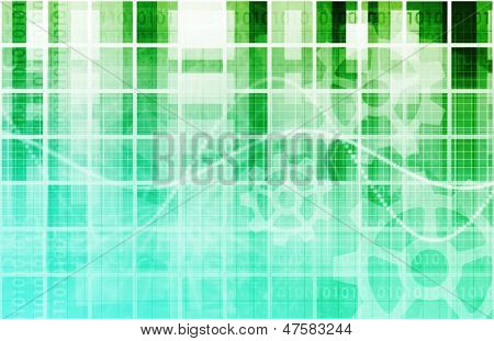 Tecnologia sicura rete sul trasferimento dei dati Web