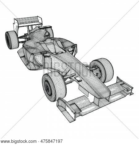Race Car Vector 19.eps