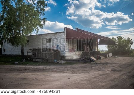 War In Ukraine, Village Of Yampil, Donetsk Oblast In Ukraine- 05 May 2023