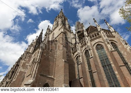 Ulm Cathedral. Gothic, Lutheran Cathedral, The Tallest Cathedral In The World