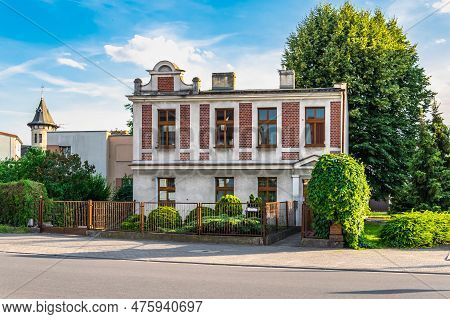 Poland, Sroda Wielkopolska - 25/06/2022- Interesting House In Sroda Wielkopolska