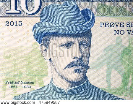 Fridtjof Nansen A Portrait From Norwegian Money